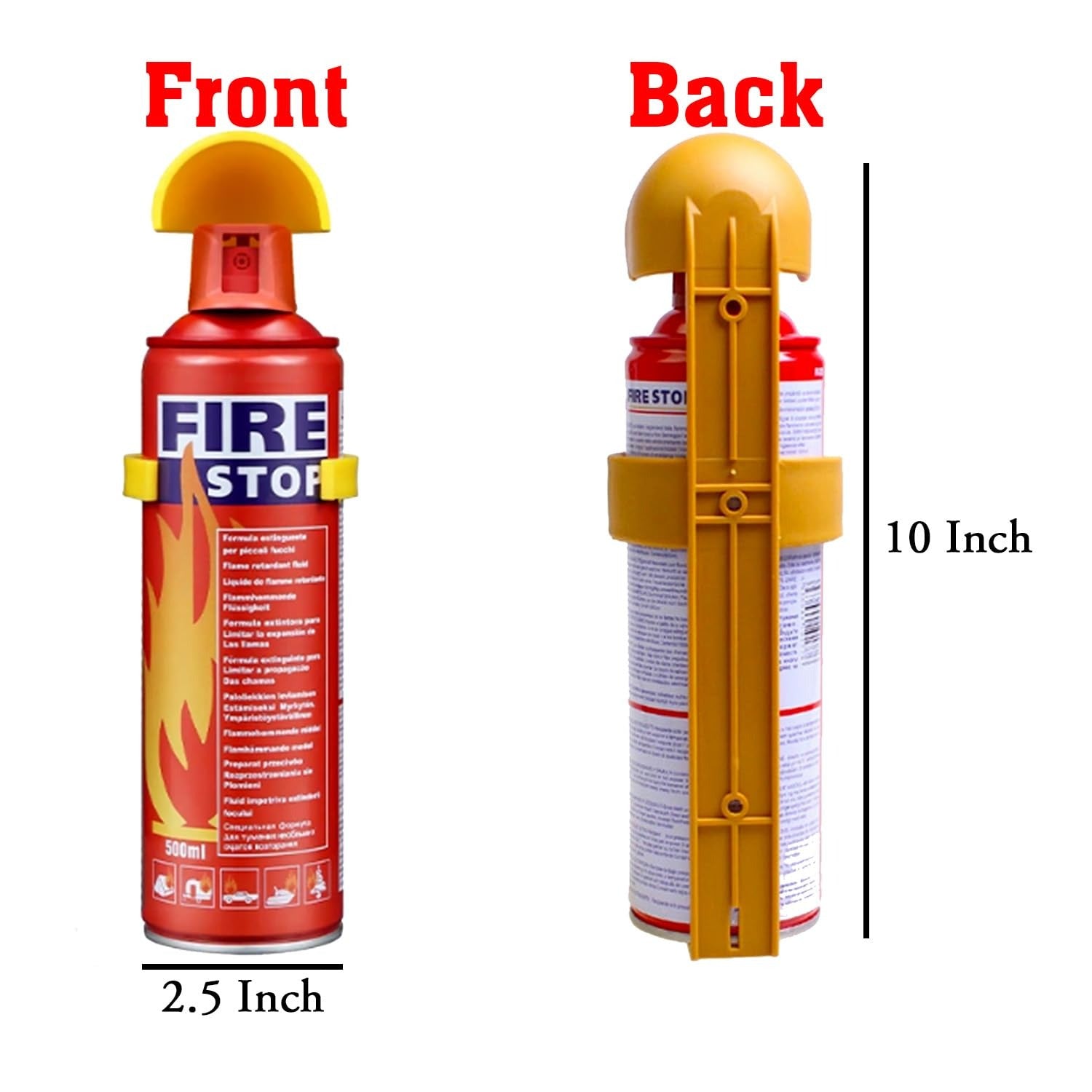 Foam Stop Fire 500ml Portable Fire Extinguisher Spray