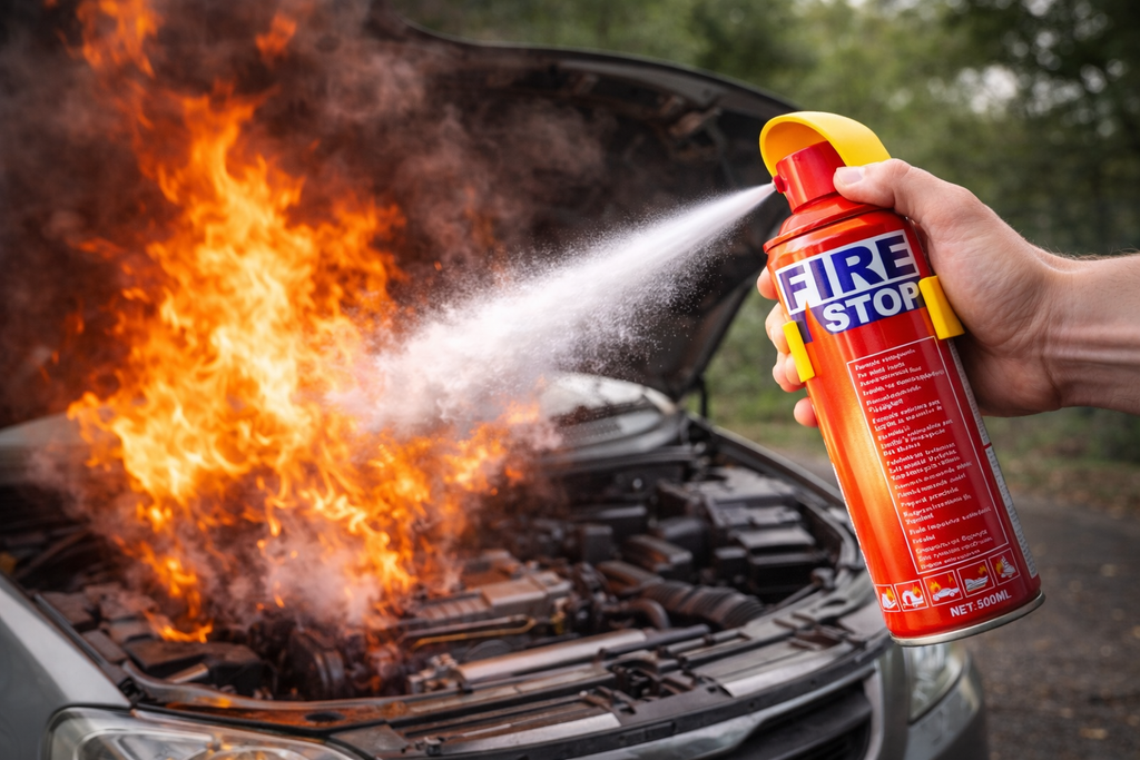 Foam Stop Fire 500ml Portable Fire Extinguisher Spray