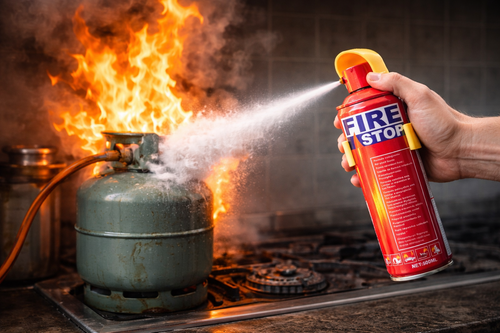 Foam Stop Fire 500ml Portable Fire Extinguisher Spray